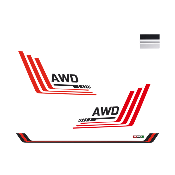Formula Car Sticker for LUBA 2 AWD Series